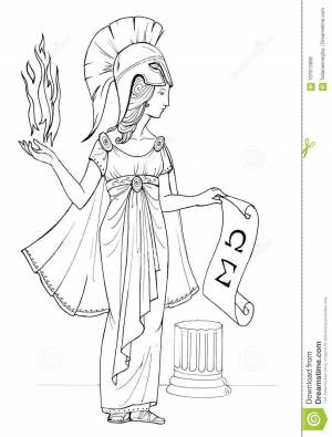 Афина иллюстрация