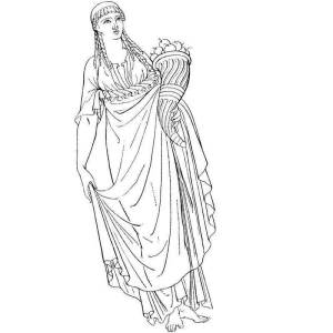 Раскраски Афродита