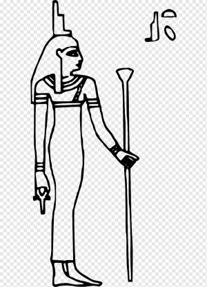 Древнеегипетские божества Изида Книжка-раскраска Богиня, Богиня, белый, ребенок, рука png