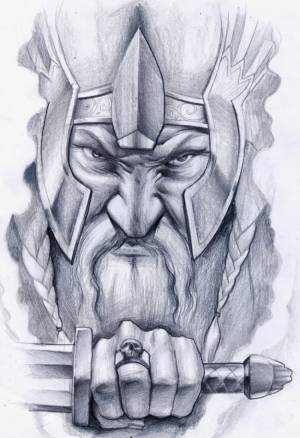 Арес эскиз