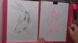 КАК НАРИСОВАТЬ РЫБУ