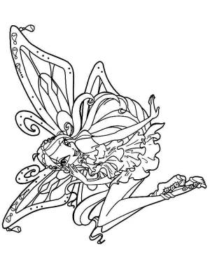 Раскраски Блум WinX