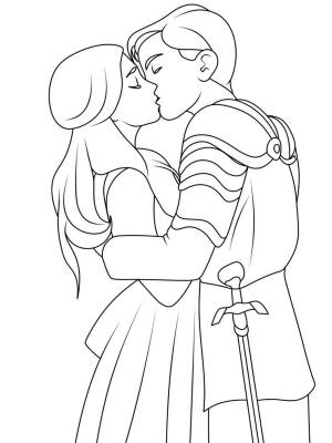 Раскраски Ромео и Джульетта