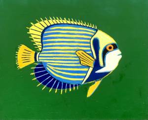 Картина «Рыба-ангел», Valya Boneva