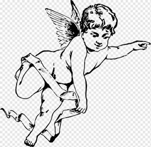 Евклидов, ручная роспись ангелов, акварель, белый, лицо png