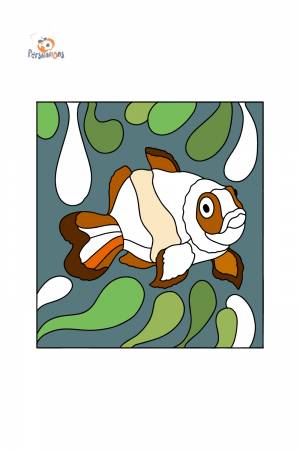 Раскраска Рыба Клоун ♥ Онлайн и !