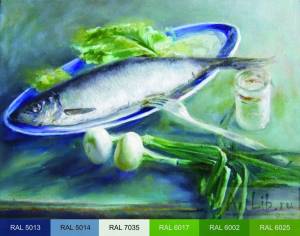 Селедка рисунок