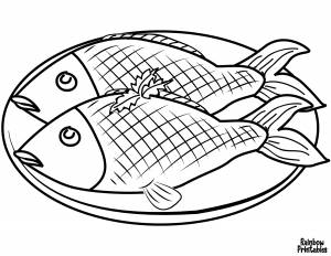 DataLife Engine > Версия для печати > Раскраски жареная рыба