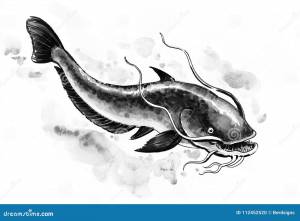 Эскиз сома иллюстрация штока