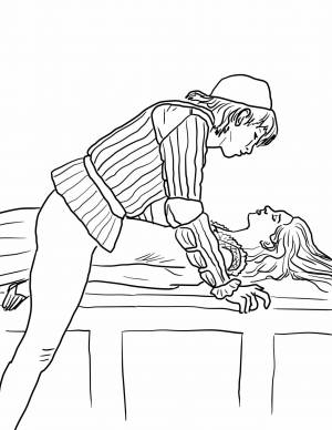 Ромео и джульетта зарисовки