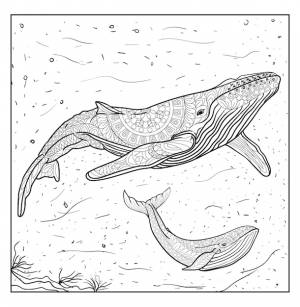 раскраски морских животных