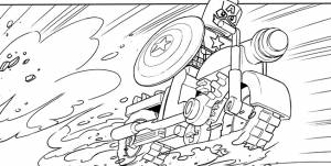 Раскраски Лего Марвел