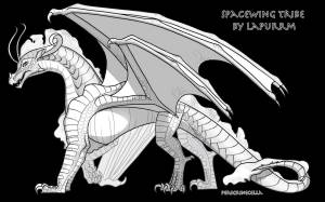 Драконья сага раскраска