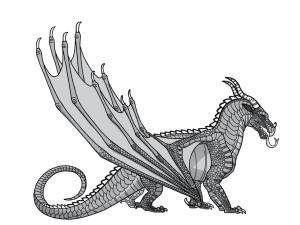 Драконья сага раскраска