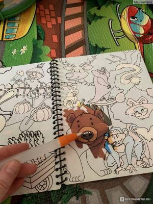 Многоразовая водная раскраска с кисточкой Play the Game, артикул E-CSL008