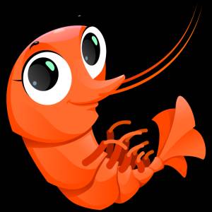 Рисунок для детей креветка