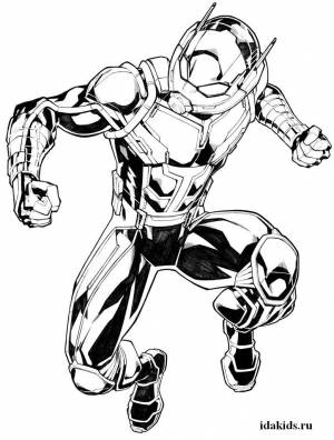 Раскраски Человек Муравей