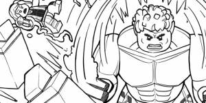 Раскраски Лего Марвел