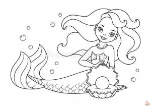 Раскраски жемчужные тарелки для печати и