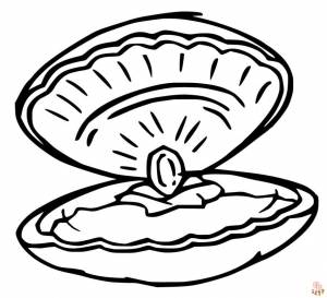 Раскраски жемчужные тарелки для печати и