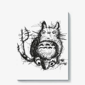 Холст «Персонаж из мультфильма»