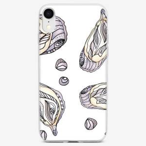 Чехол iPhone «Устрицы и жемчуг паттерн»