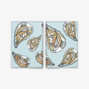 Обложка для паспорта «Устрицы ракушки»