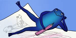 Как нарисовать лягушку