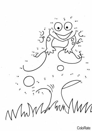 Раскраски лягушек и лягушат для детей