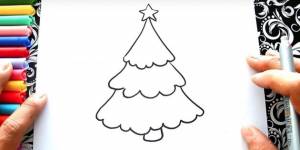 12 способов нарисовать ёлку, с которыми спрявятся дети