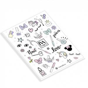 Детская раскраска IVA nails Color Book
