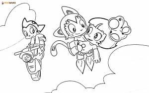 Астробой раскраска