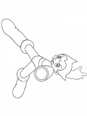 Раскраска Астробой  для девочек