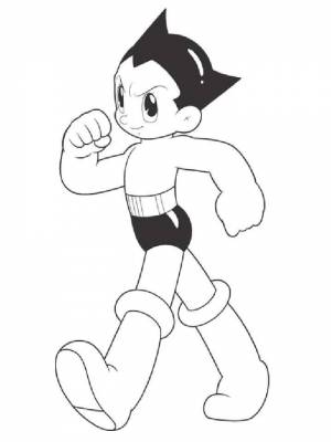 Картинка Астробой  листе  для детей