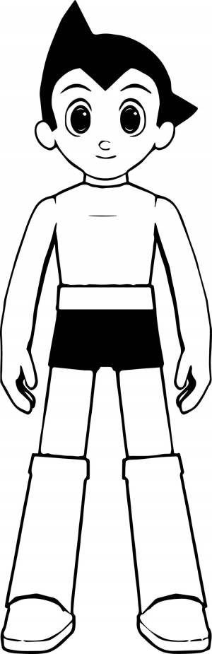 Астробой раскраска