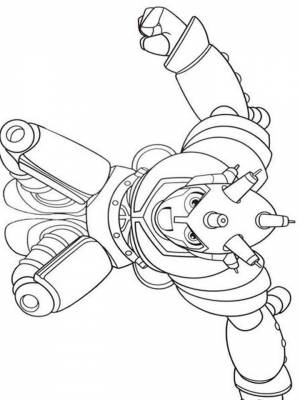 Картинка Астробой черно белая для мальчиков