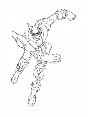 Картинка Астробой раскраска  онлайн