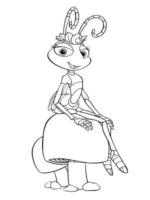 Раскраски с Приключениями Флика для самых маленьких