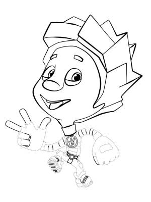 Раскраски для мальчиков и девочек с Фиксиками качай и печатай