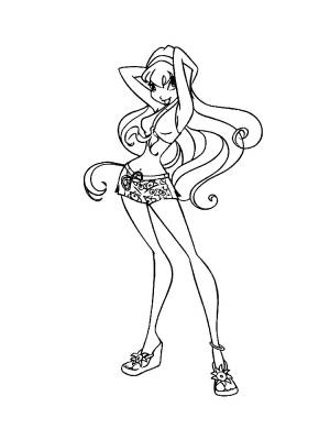 Винкс детские раскраски для творчества