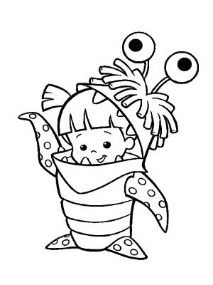 Скачать    детские разукраски Корпорация монстров