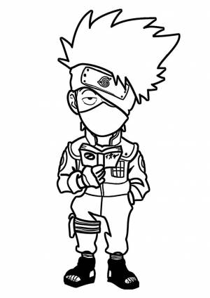 Раскраски наруто