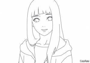 Раскраска Хината