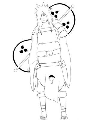 Раскраски Наруто