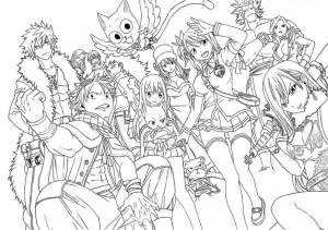 Раскраска Хвост Феи