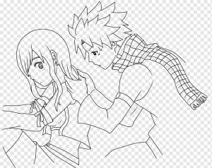 Erza Scarlet Natsu Dragneel Люси Хартфя Книжка-раскраска Хвост Феи, попробуйте заниматься своими делами без страха, угол, белый, ребенок png