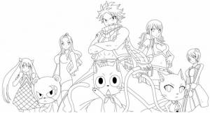 Раскраска Хвост Феи