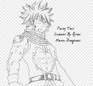 Штриховые рисунки Нацу Драгнил Рисование Хвост Феи Люси Хартфя, Хвост Феи, угол, белый png