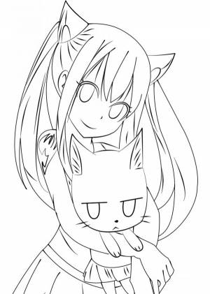 Раскраски Хвост Феи