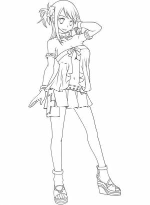 Раскраски Хвост Феи